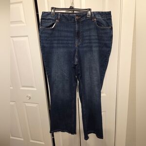 Maurices Blue Straight Leg Jeans with Stretch